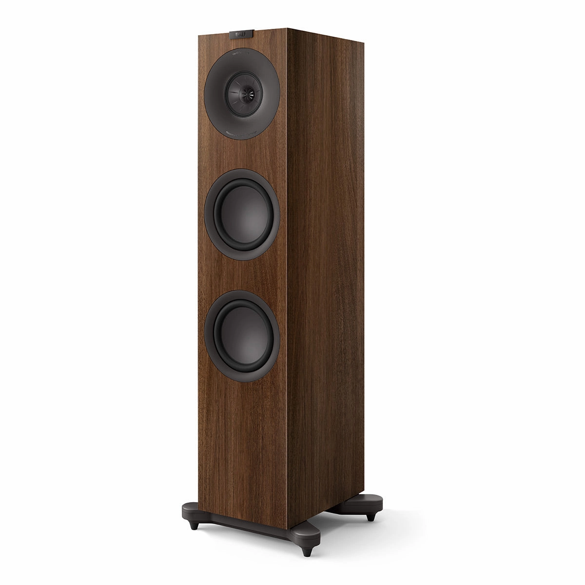 KEF Q7 Meta 3-Way Floorstanding Speaker - Pair (Walnut)