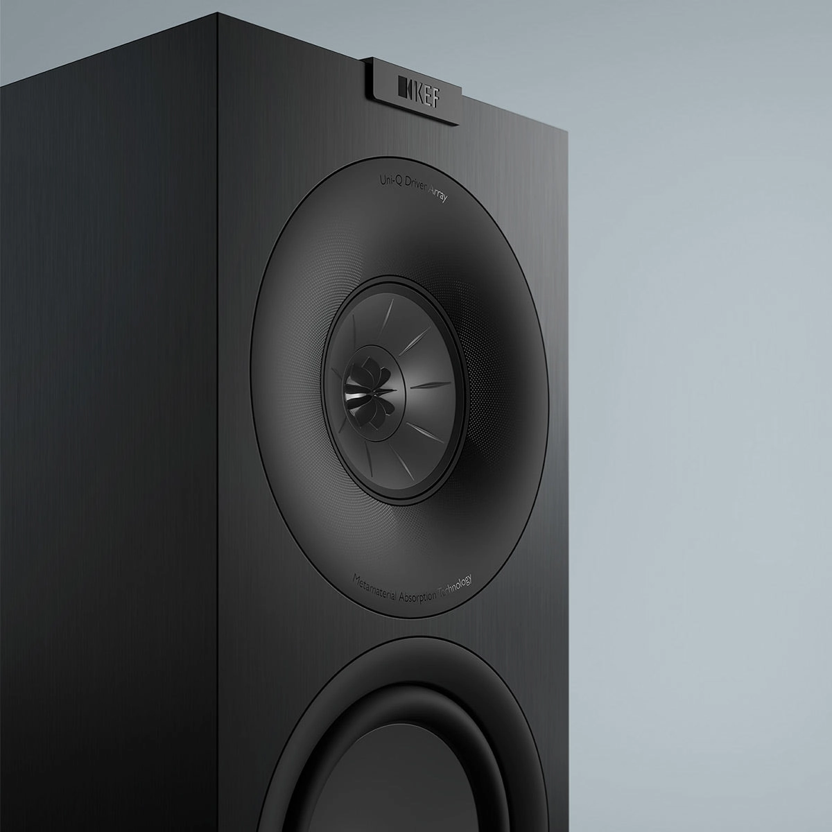 KEF Q Concerto Meta 3-Way Bookshelf Speakers - Pair (Black)