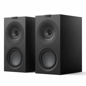 KEF Q Concerto Meta 3-Way Bookshelf Speakers - Pair (Black)
