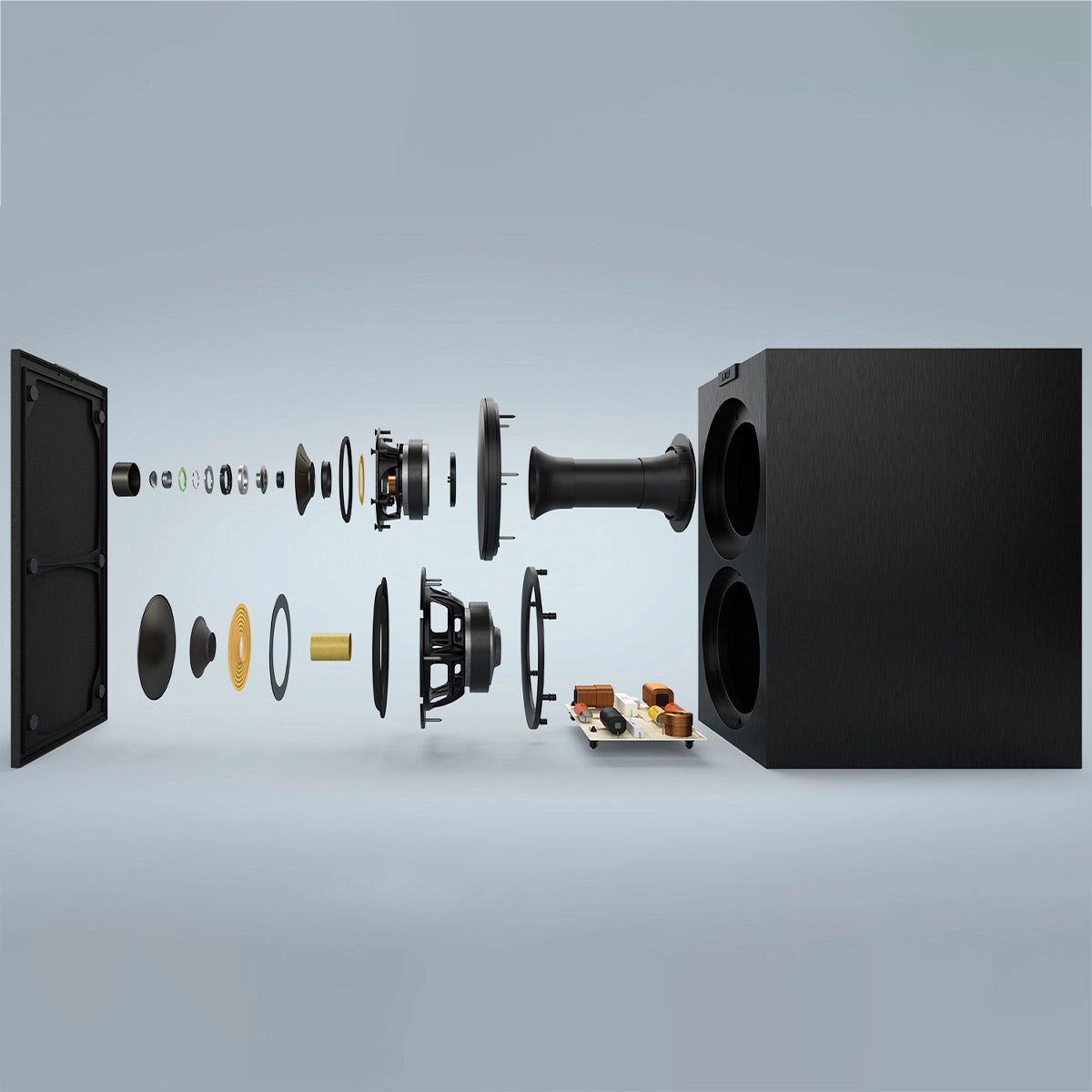 KEF Q Concerto Meta 3-Way Bookshelf Speakers - Pair (Black)