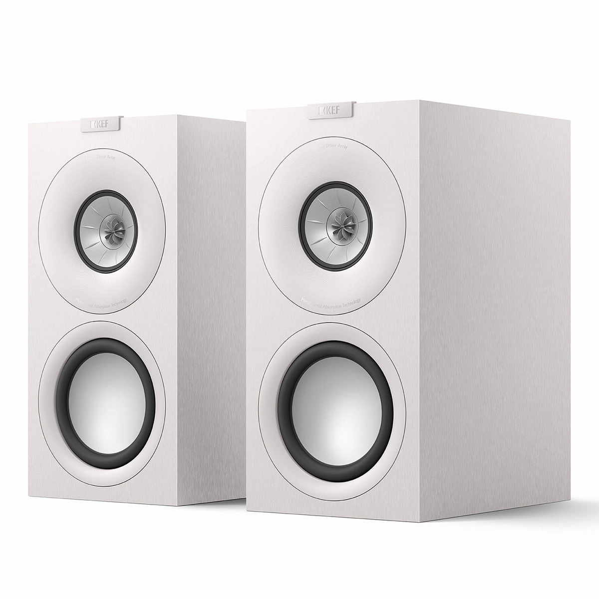 KEF Q Concerto Meta 3-Way Bookshelf Speakers - Pair (White)