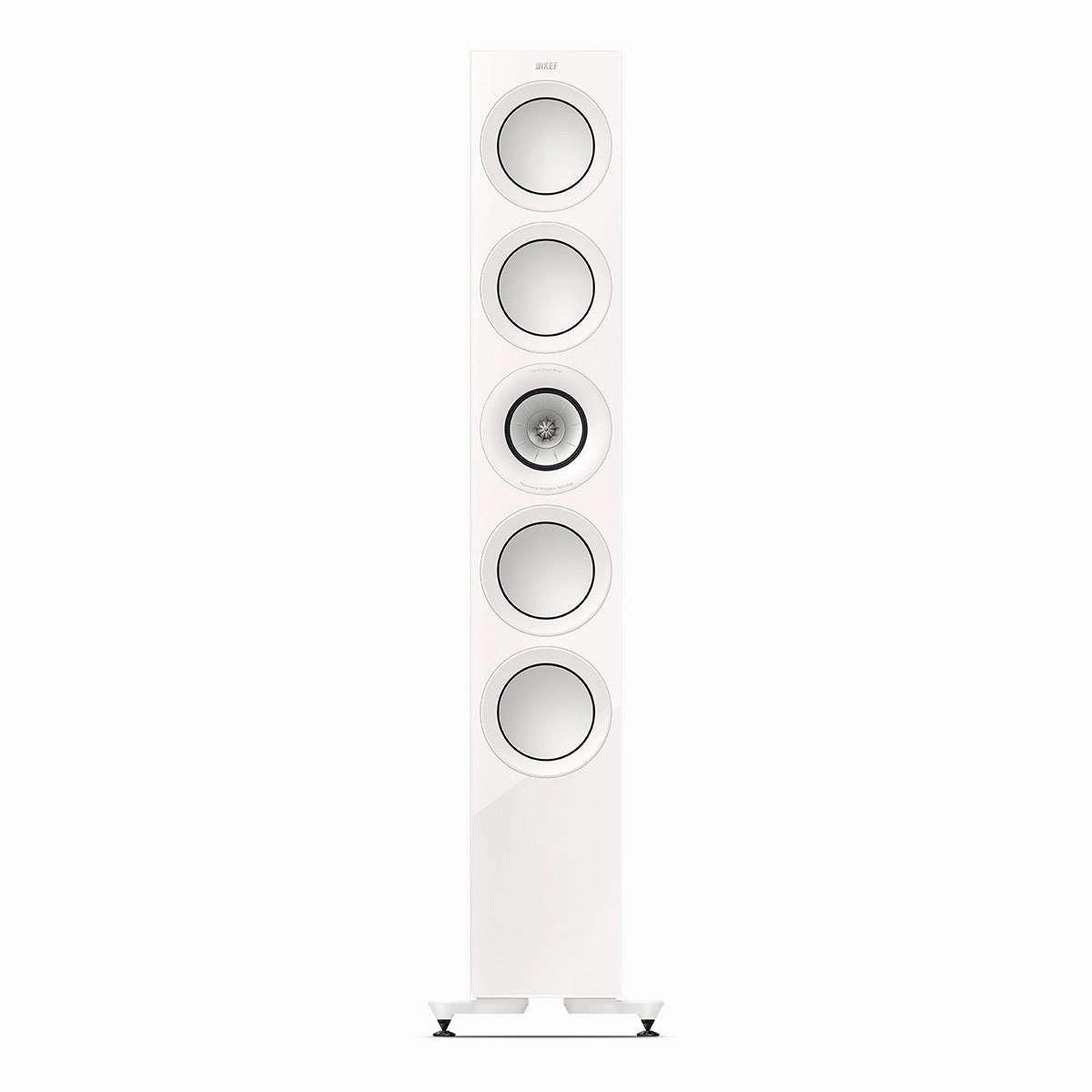 KEF R11 Meta Floorstanding Speaker - Each (Gloss White)