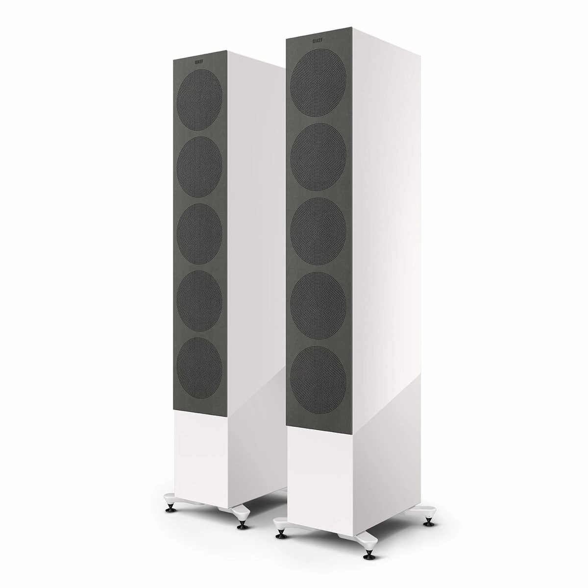 KEF R11 Meta Floorstanding Speaker - Each (Gloss White)