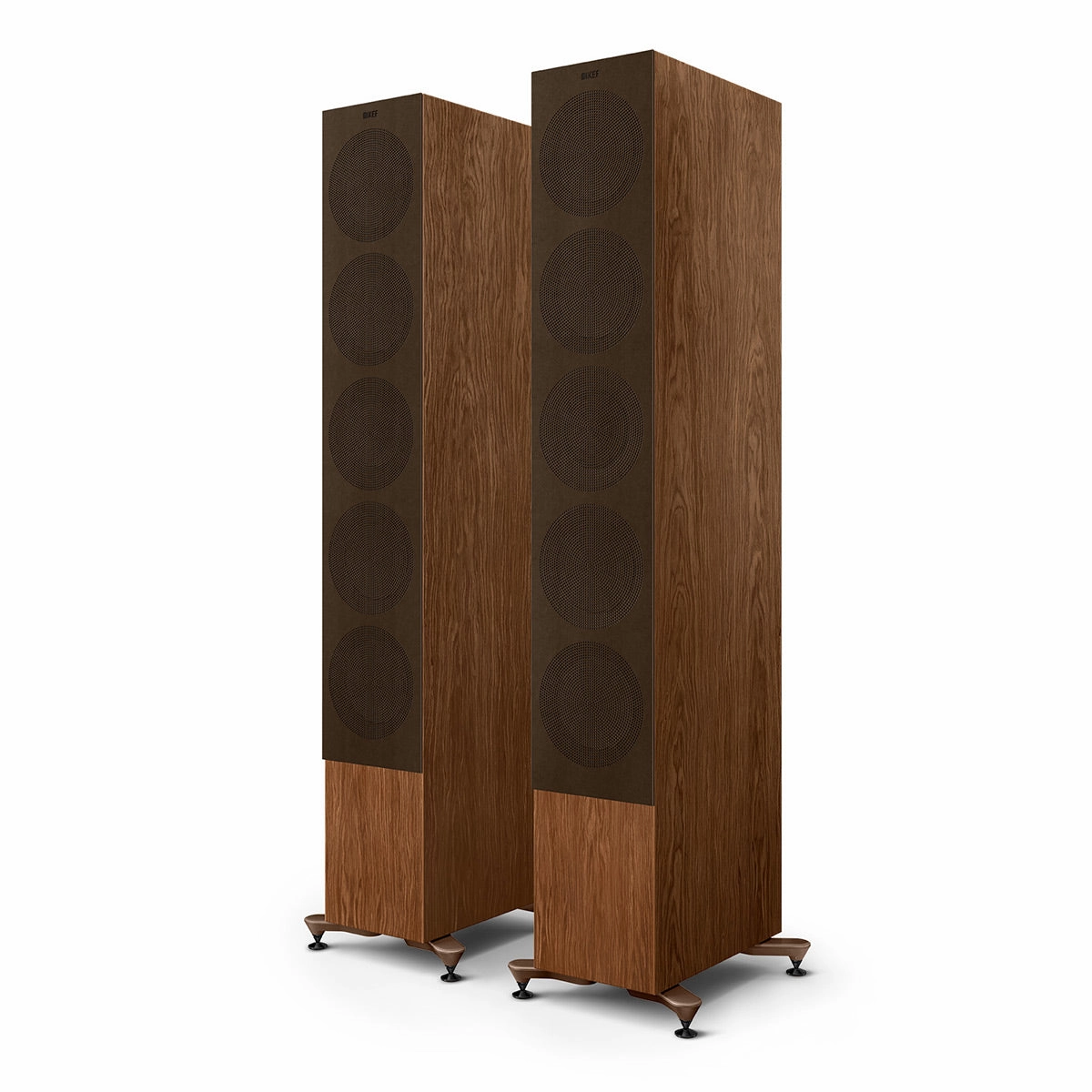 KEF R11 Meta Floorstanding Speaker - Each (Walnut)