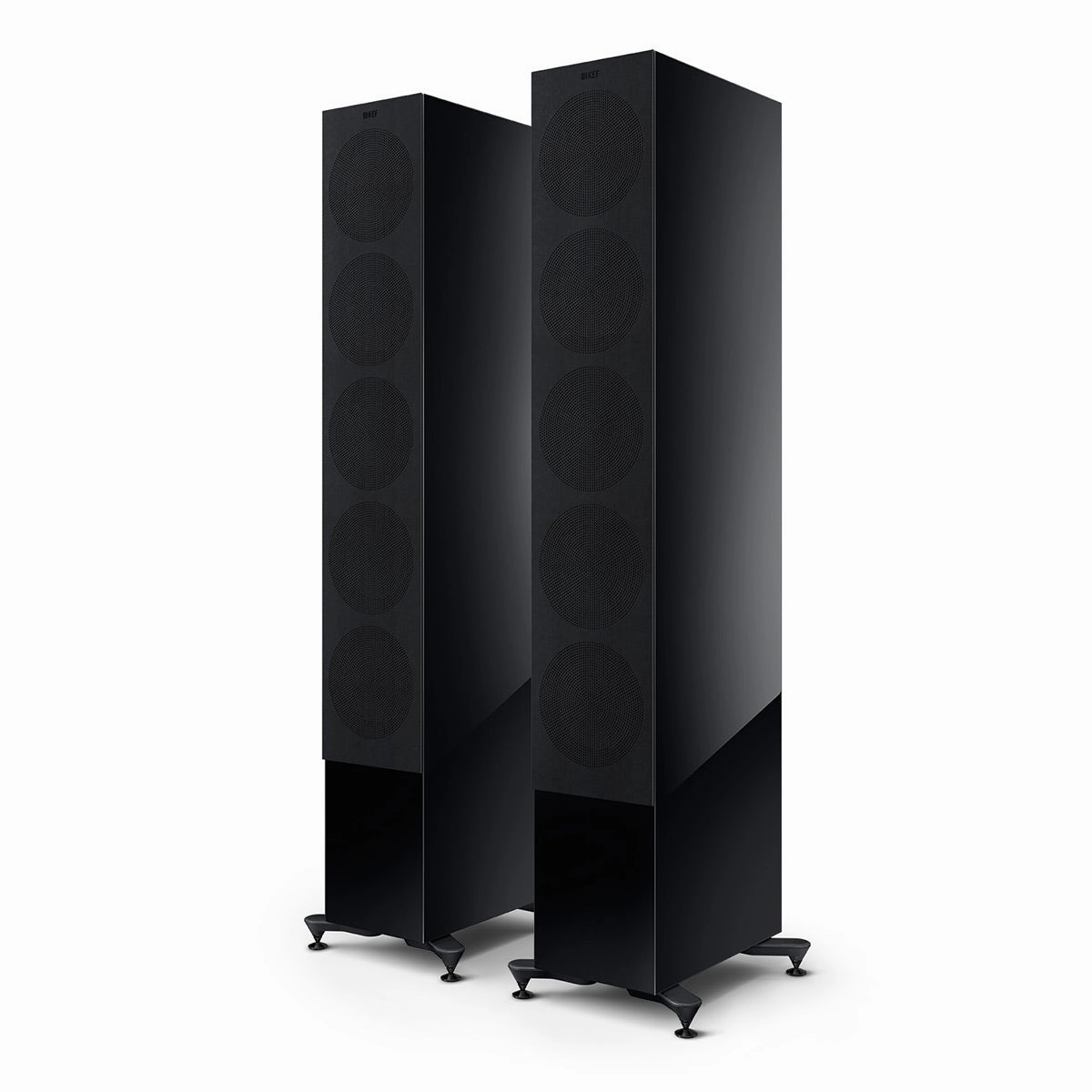 KEF R11 Meta Floorstanding Speaker - Pair (Gloss Black)