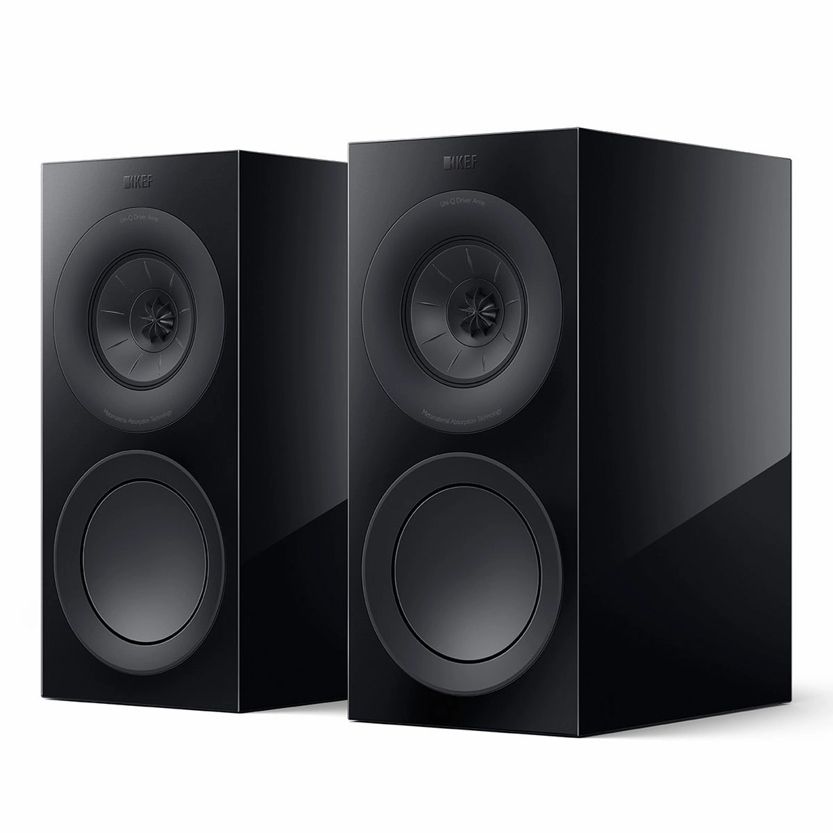 KEF R3 Meta Bookshelf Speaker - Pair (Gloss Black)
