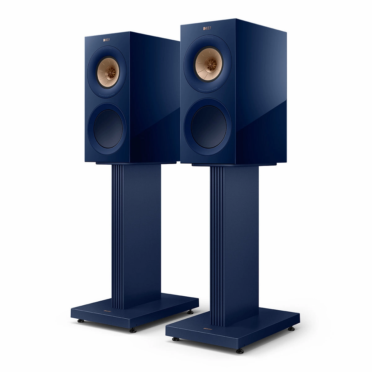 KEF R3 Meta Bookshelf Speaker - Pair (Gloss Indigo Limited Edition)