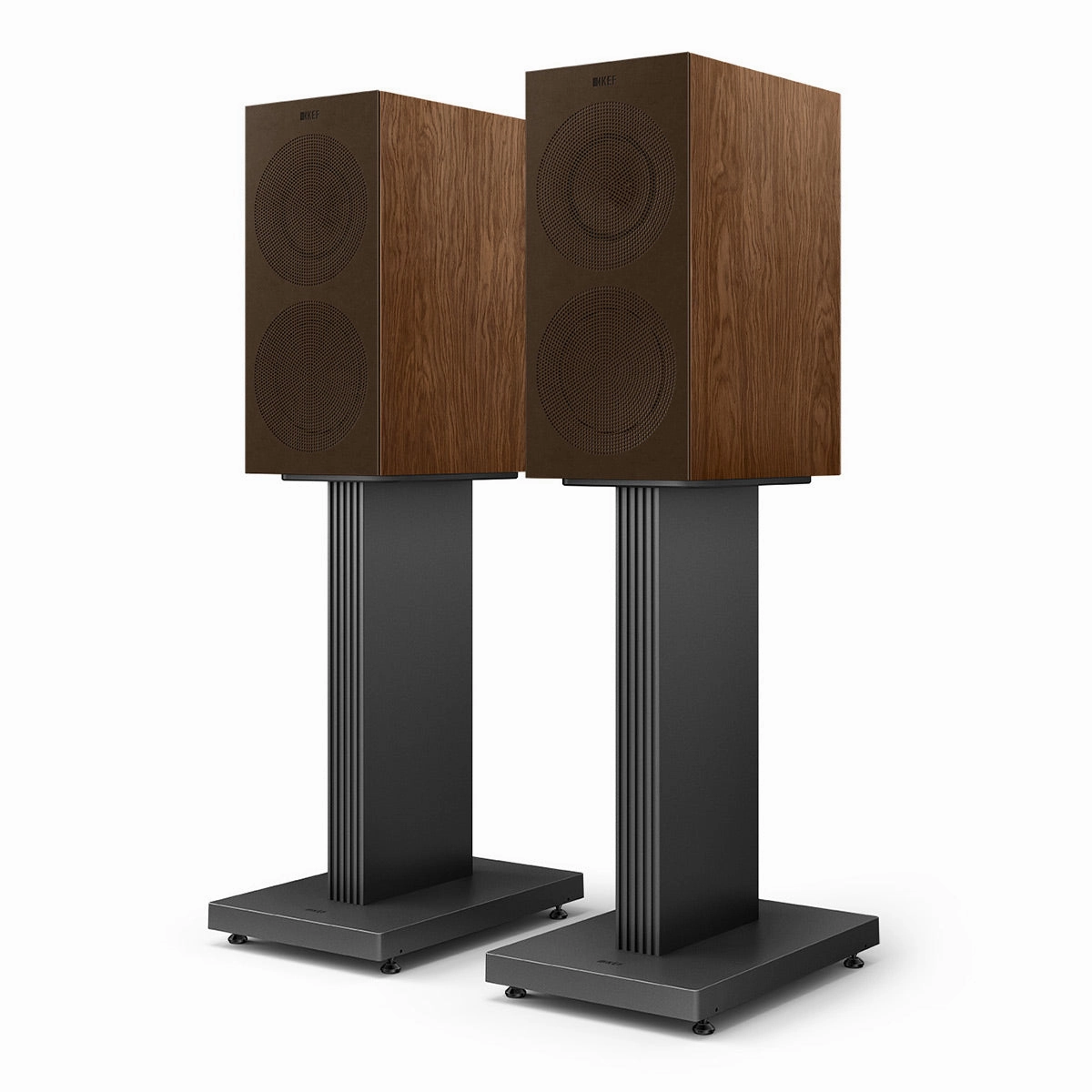 KEF R3 Meta Bookshelf Speaker - Pair (Walnut)