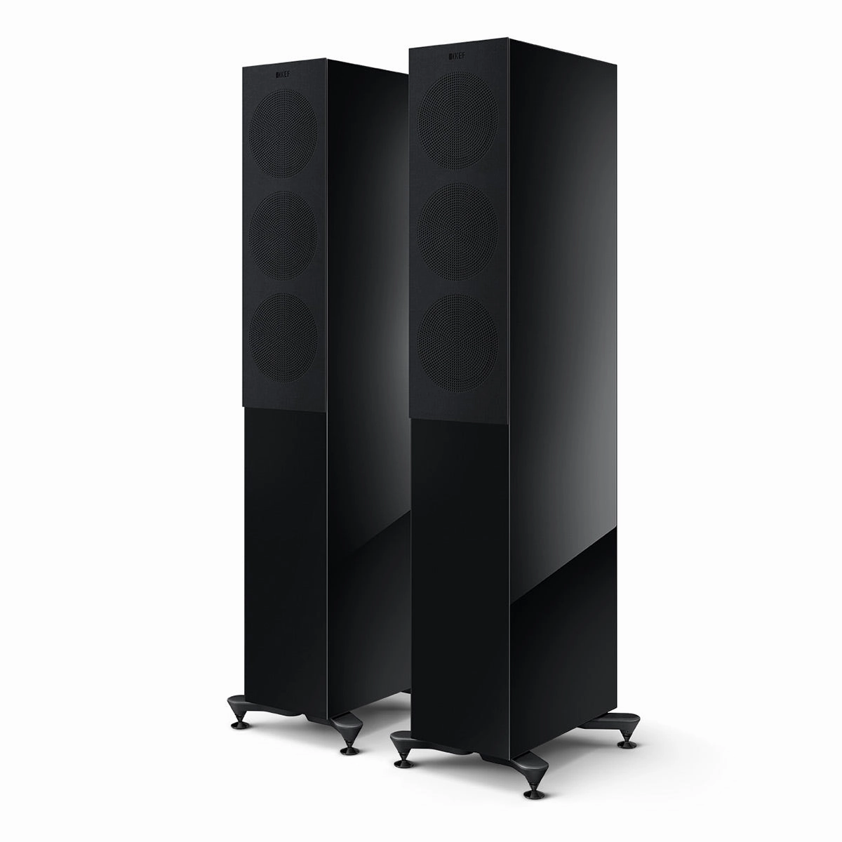 KEF R5 Meta Floorstanding Speaker - Each (Gloss Black)