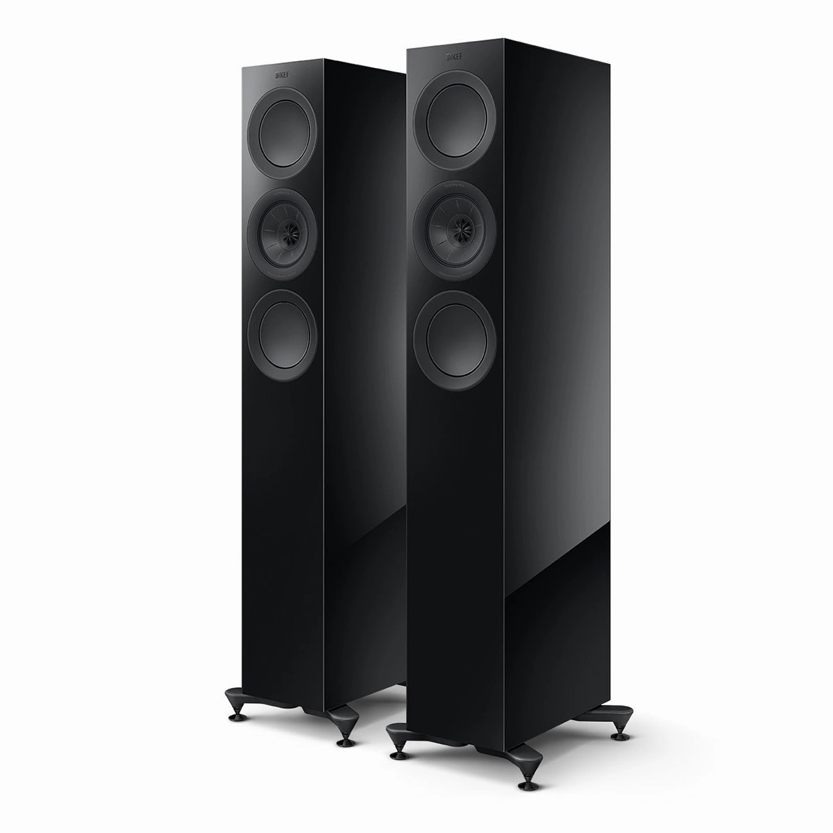 KEF R5 Meta Floorstanding Speaker - Each (Gloss Black)