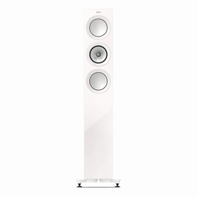 KEF R5 Meta Floorstanding Speaker - Each (Gloss White)