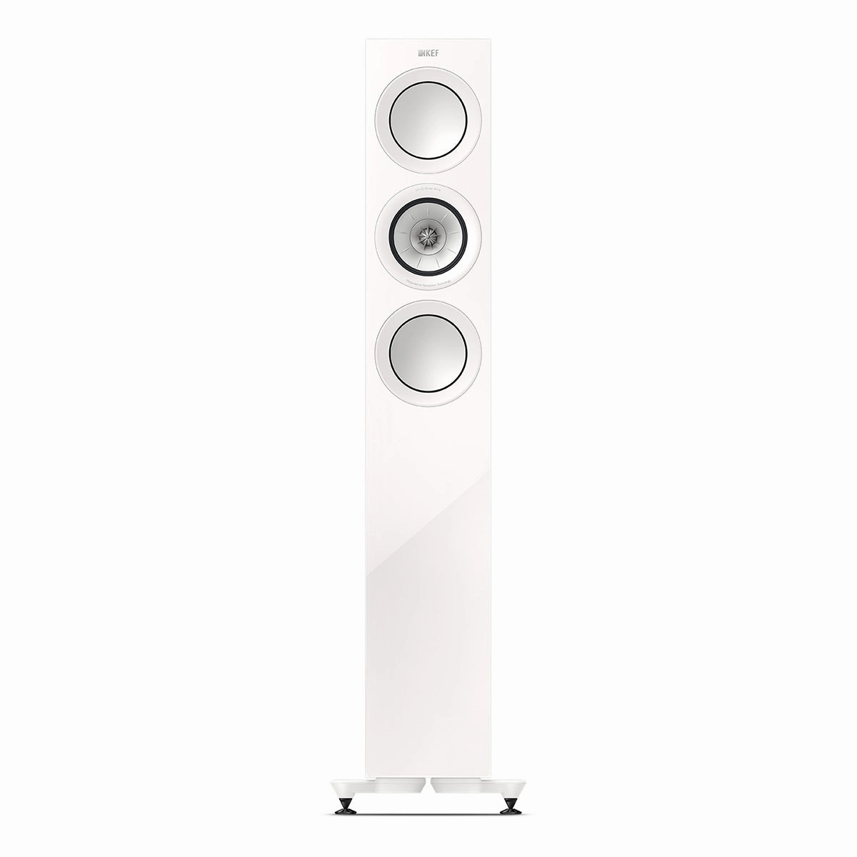 KEF R5 Meta Floorstanding Speaker - Each (Gloss White)