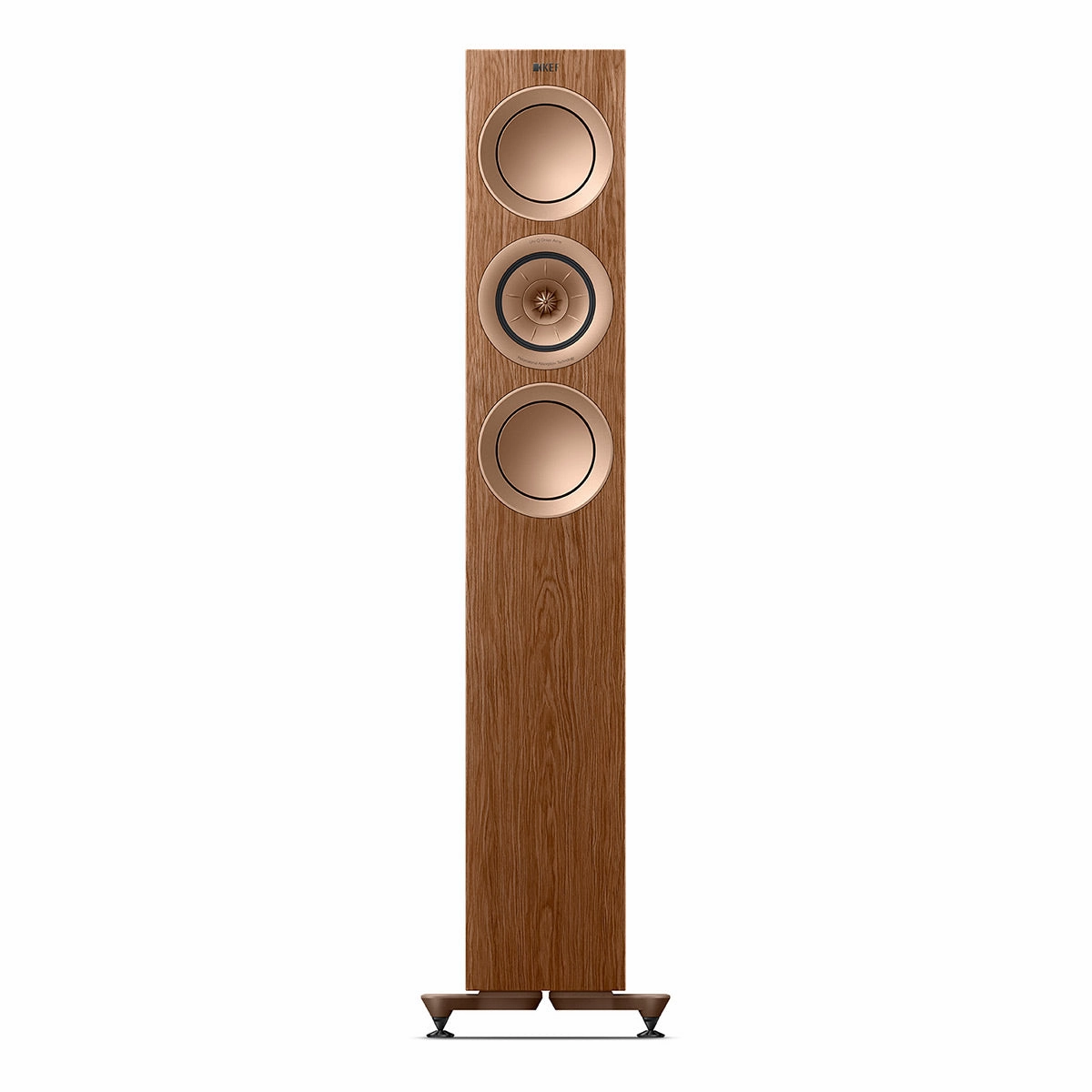 KEF R5 Meta Floorstanding Speaker - Each (Walnut)
