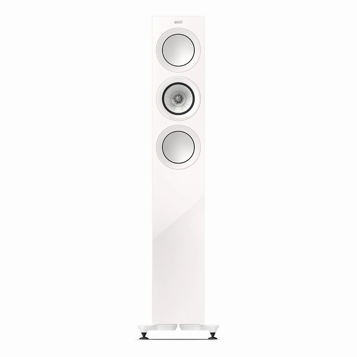 KEF R5 Meta Floorstanding Speaker - Pair (Gloss White)