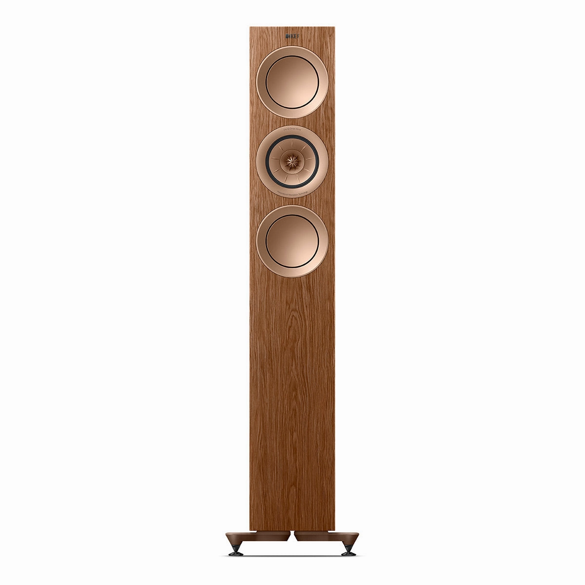 KEF R5 Meta Floorstanding Speaker - Pair (Walnut)