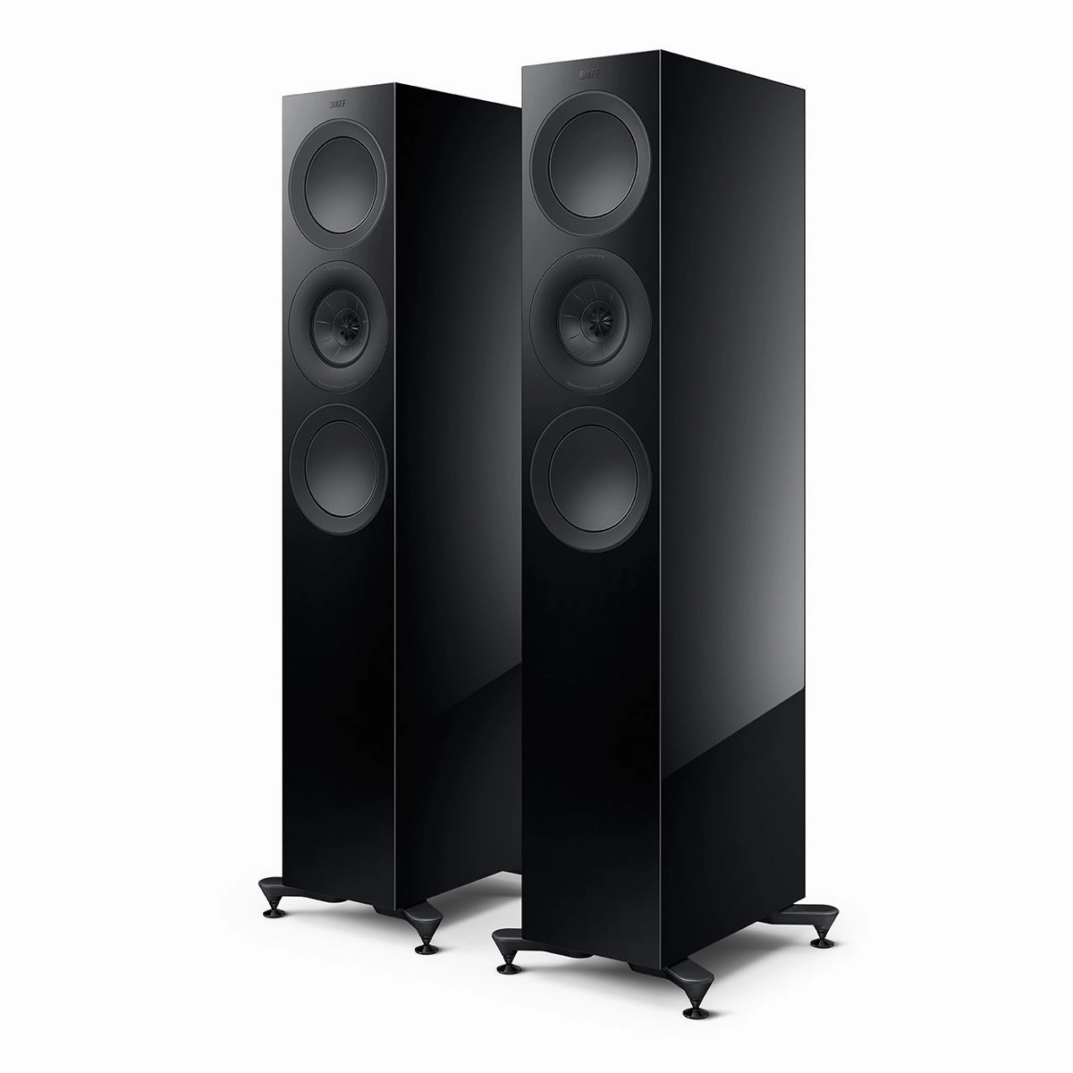 KEF R7 Meta Floorstanding Speaker - Each (Gloss Black)