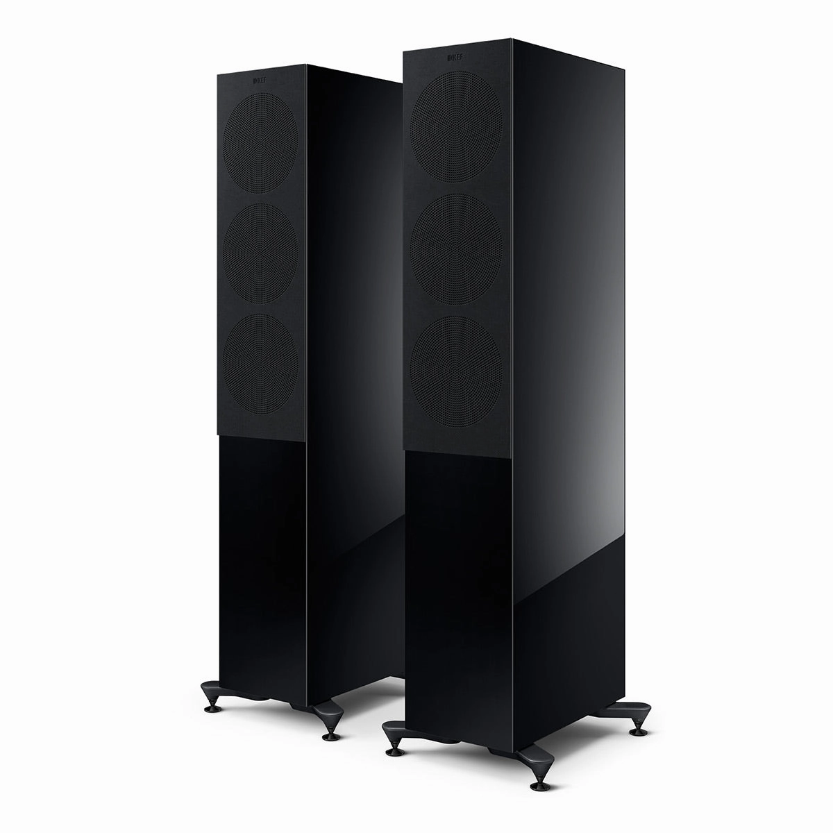KEF R7 Meta Floorstanding Speaker - Each (Gloss Black)