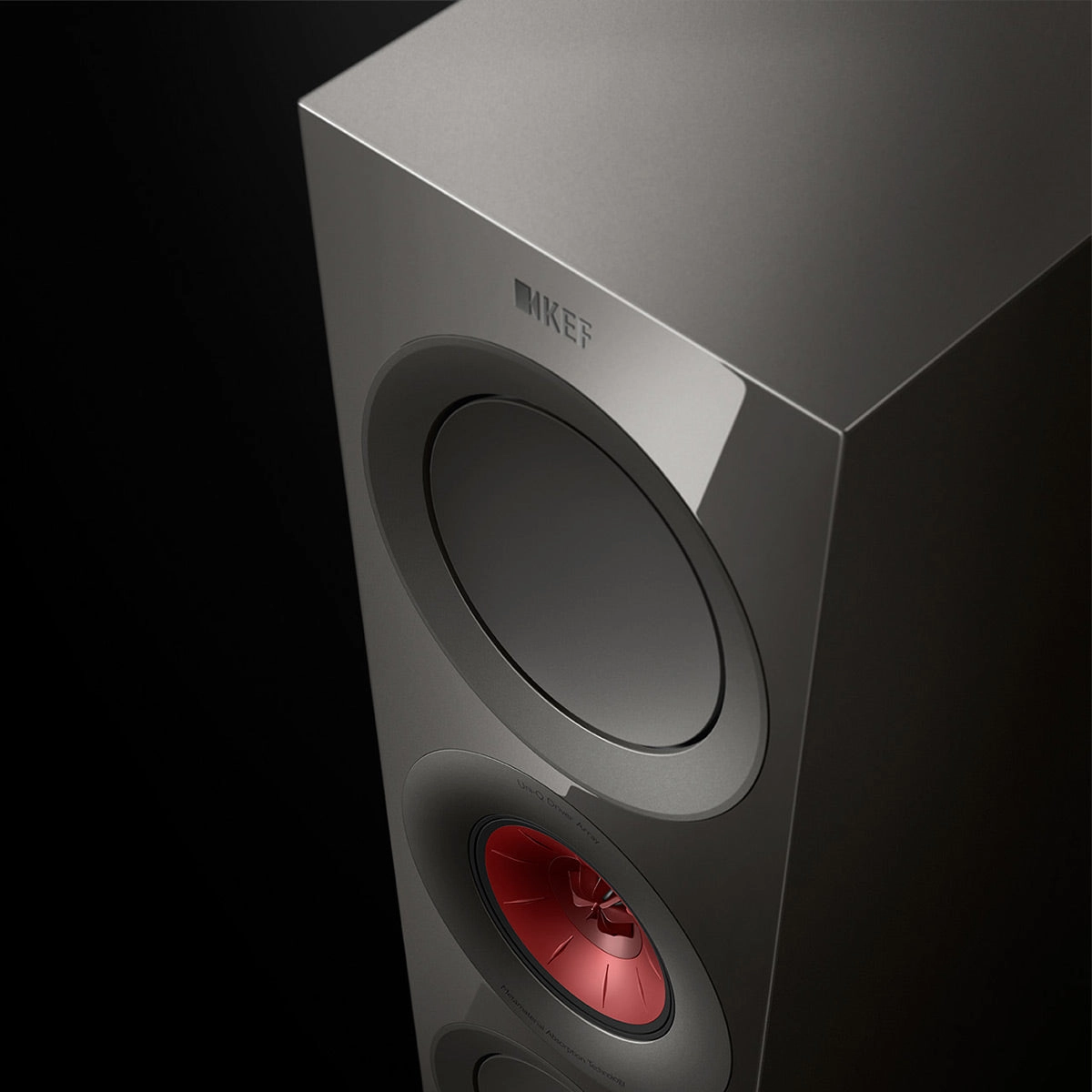 KEF R7 Meta Floorstanding Speaker - Each (Gloss Titanium Limited Edition)
