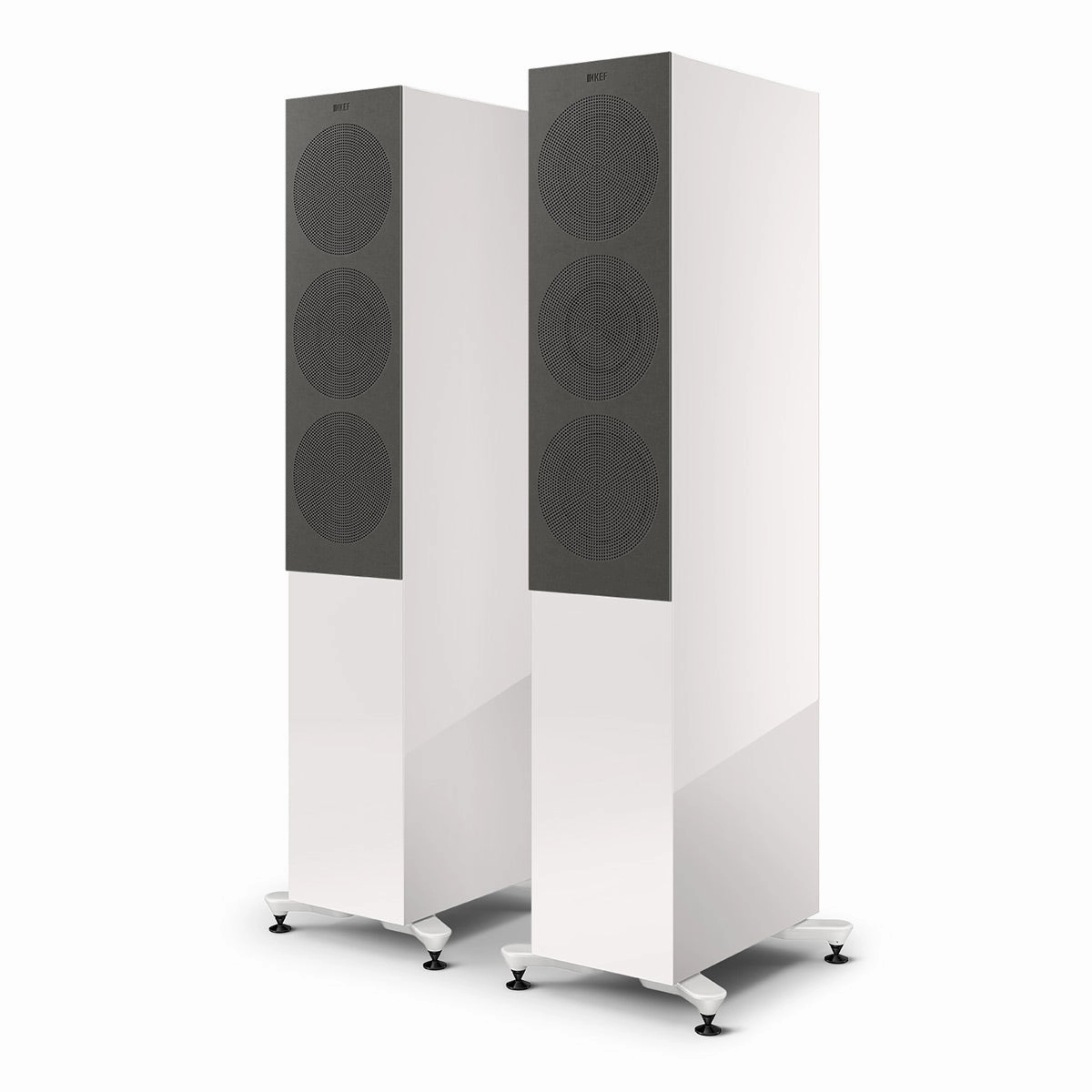 KEF R7 Meta Floorstanding Speaker - Each (Gloss White)