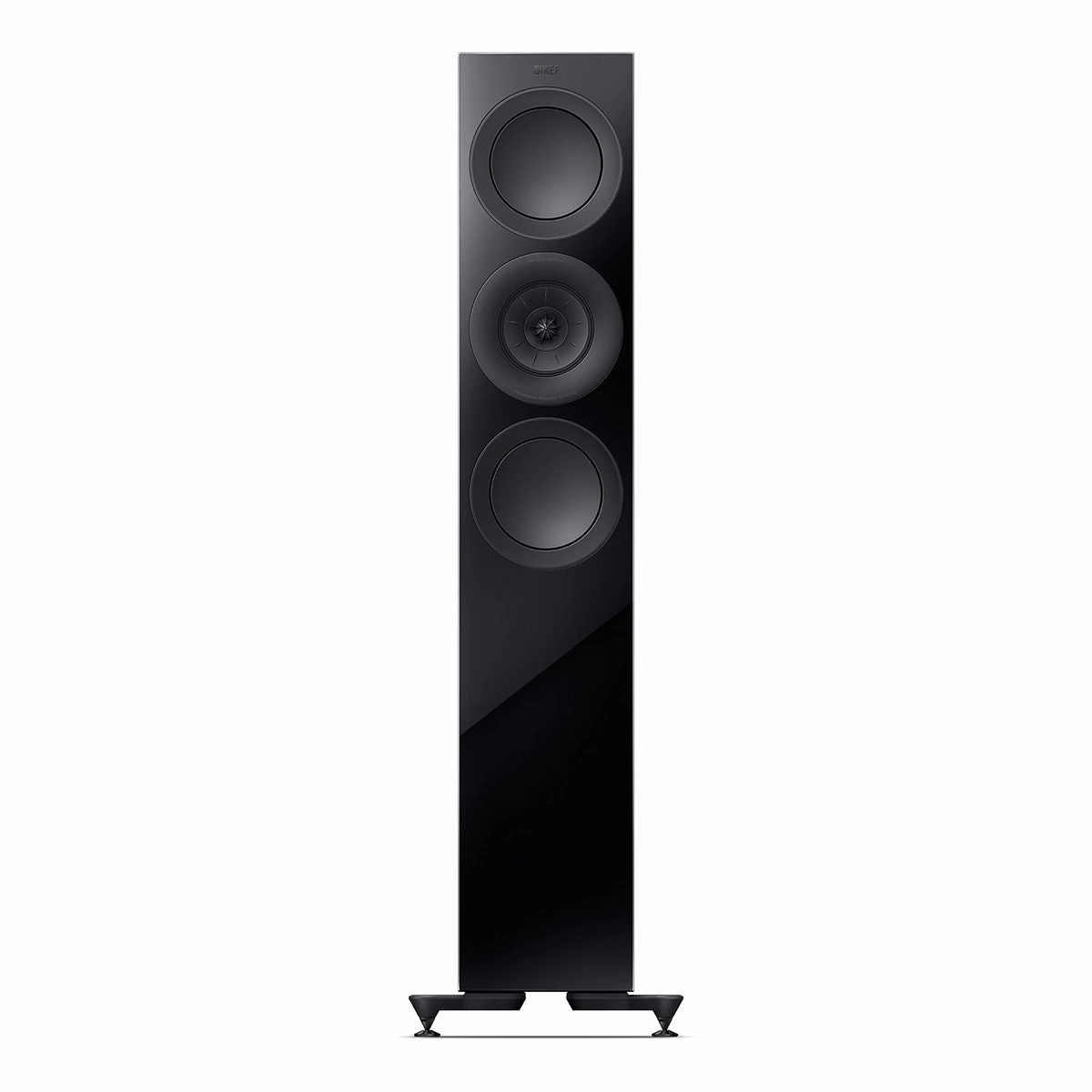 KEF R7 Meta Floorstanding Speaker - Pair (Gloss Black)