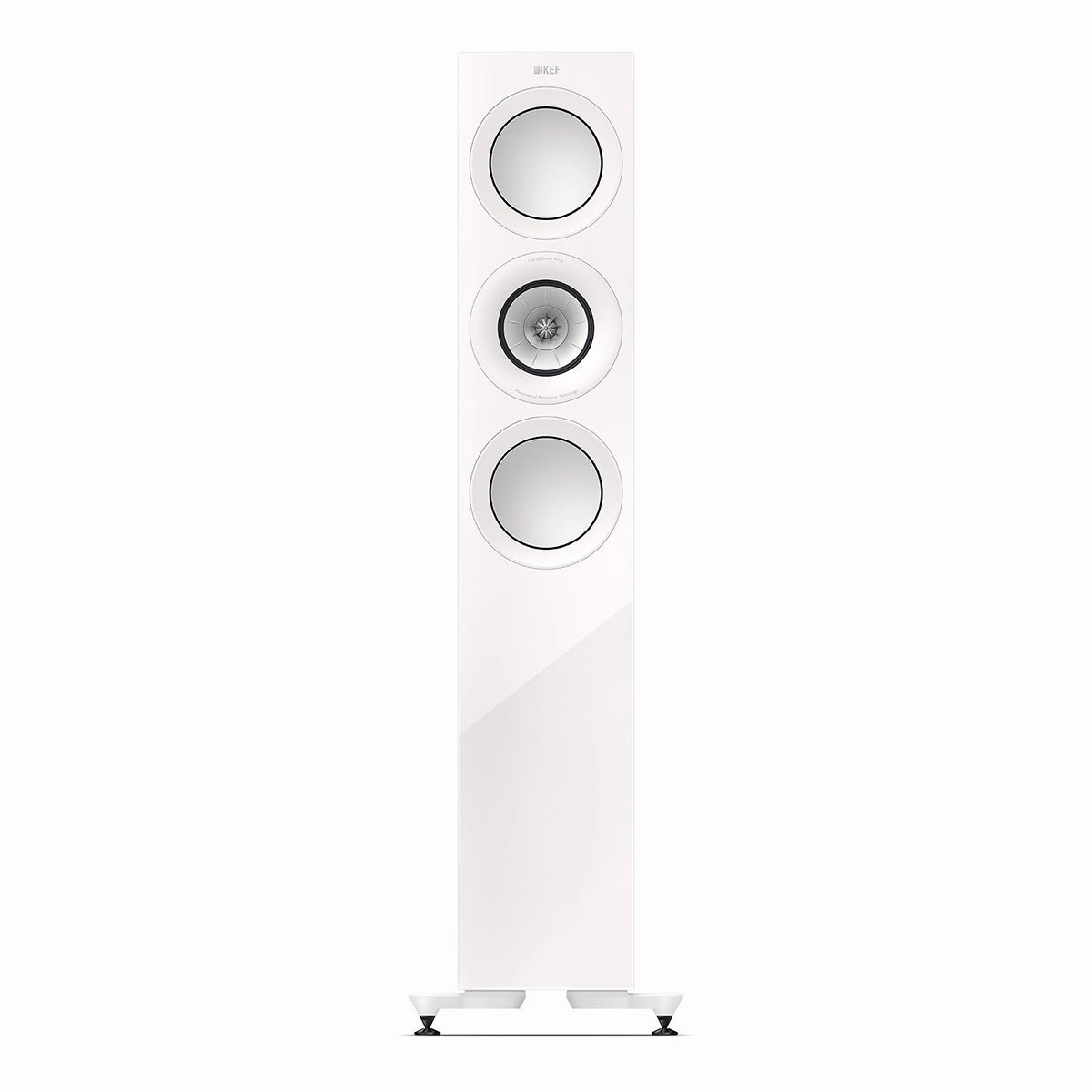 KEF R7 Meta Floorstanding Speaker - Pair (Gloss White)