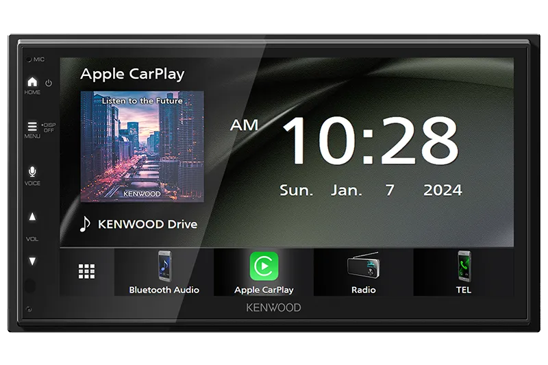 Kenwood DMX50S Digital Multimedia Receiver With Wireless Apple CarPlay