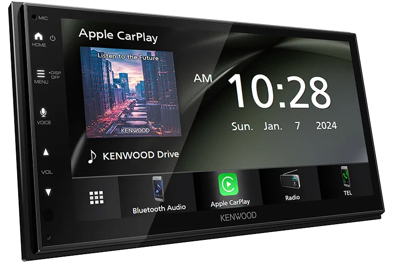 Kenwood DMX50S Digital Multimedia Receiver With Wireless Apple CarPlay