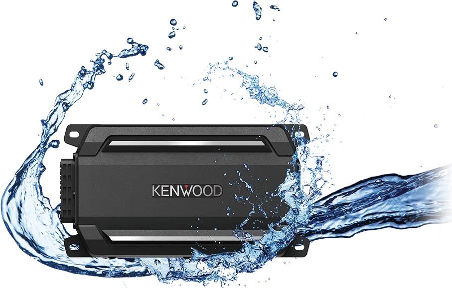 Kenwood KAC-M5014 Waterproof 4 Channel 300W Micro Power Amp