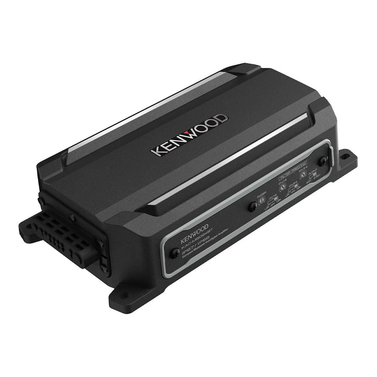 Kenwood KAC-M5024BT Compact 4-Channel Bluetooth Digital Marine & Motorsport Amplifier