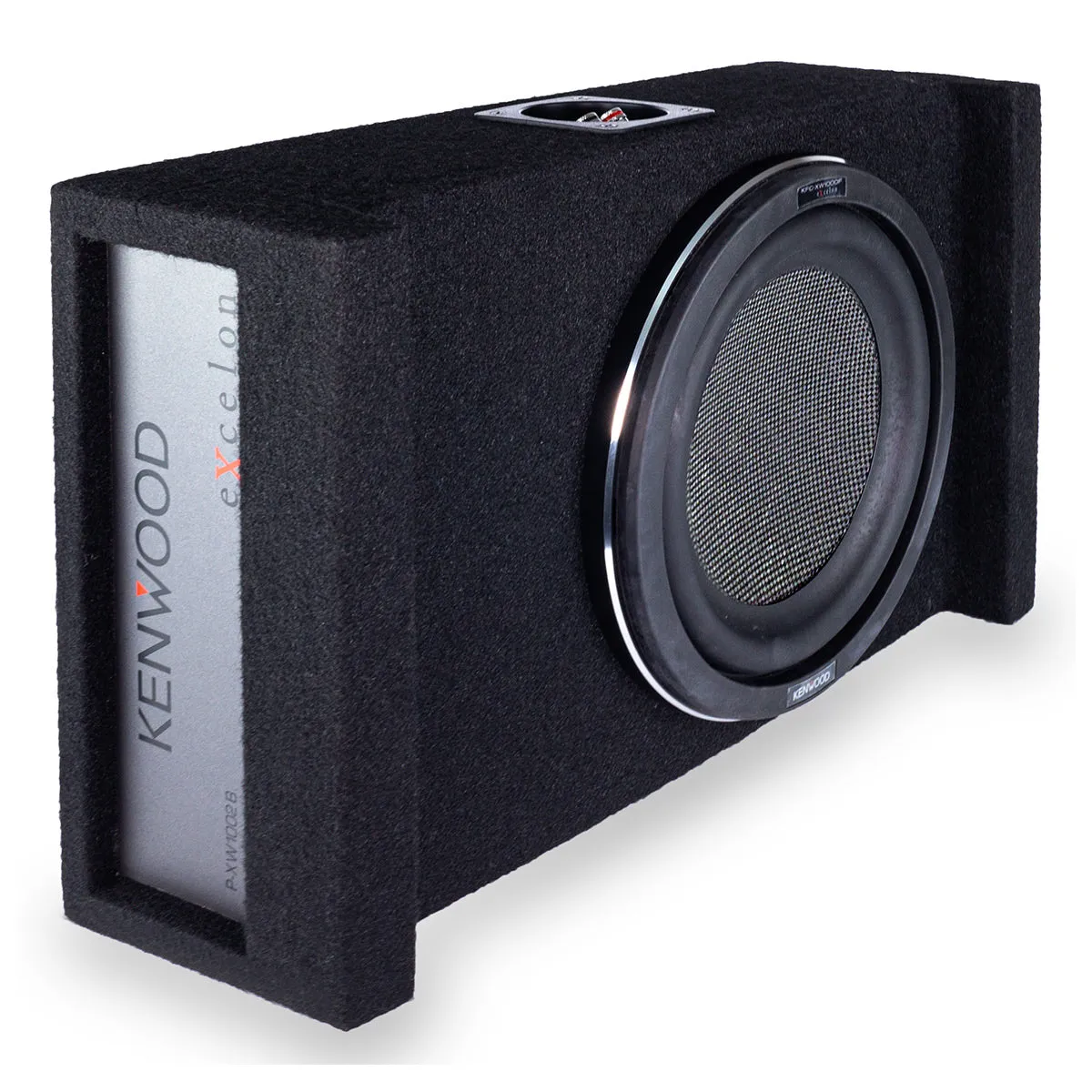 Kenwood P-XW1002B 10" Subwoofer with Sealed Down-Firing Enclosure