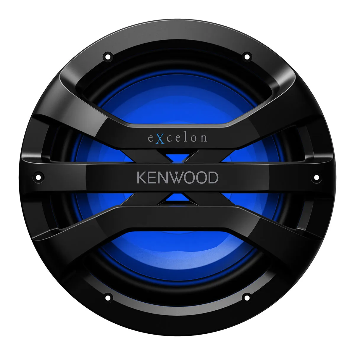 Kenwood XM1041BL eXcelon Motorsports 10" All-Weather Outdoor Subwoofer with Adjustable Lighting - Each (Black)