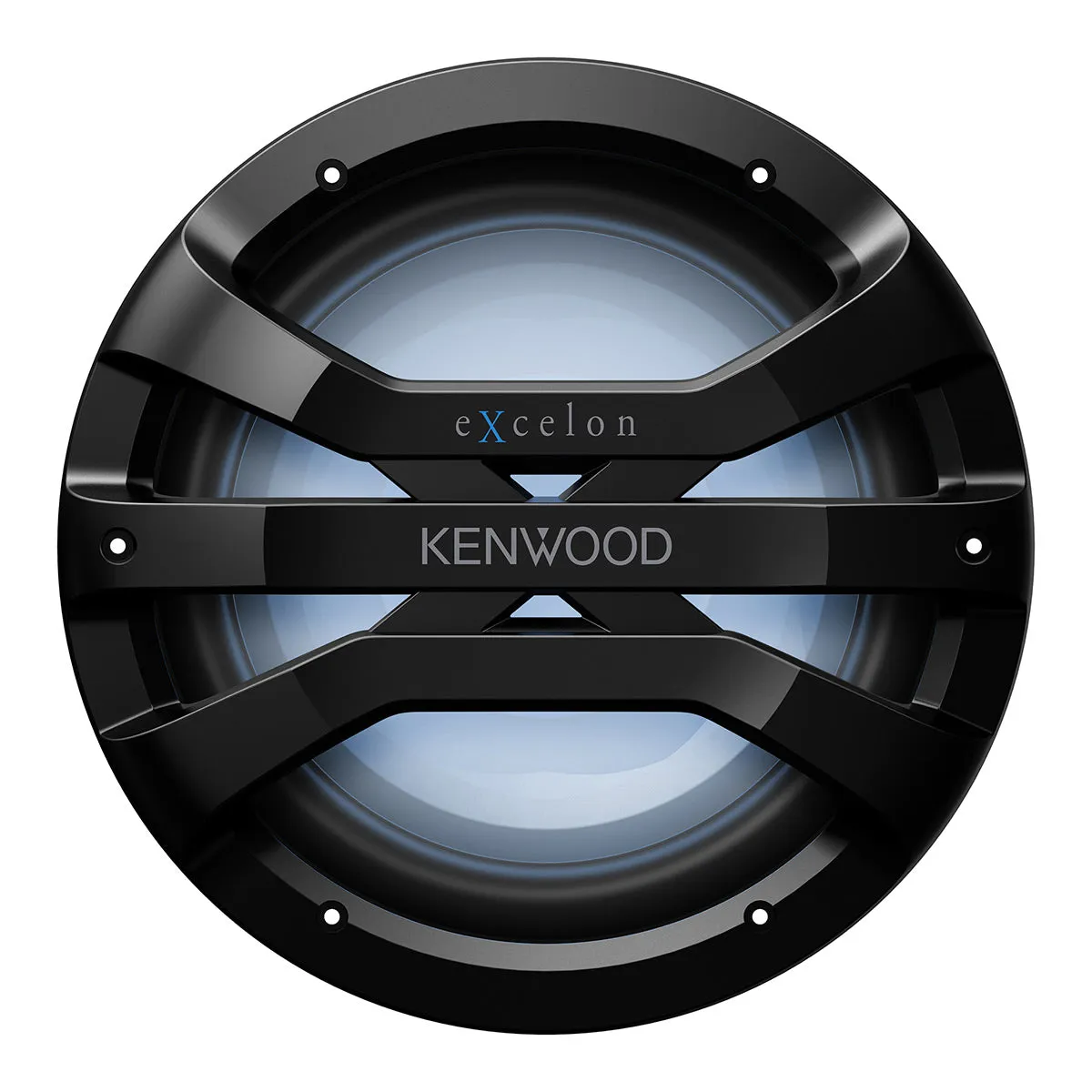 Kenwood XM1041BL eXcelon Motorsports 10" All-Weather Outdoor Subwoofer with Adjustable Lighting - Each (Black)