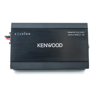 Kenwood XM160-2 2-Channel Harley Davidson Plug & Play Amplifier
