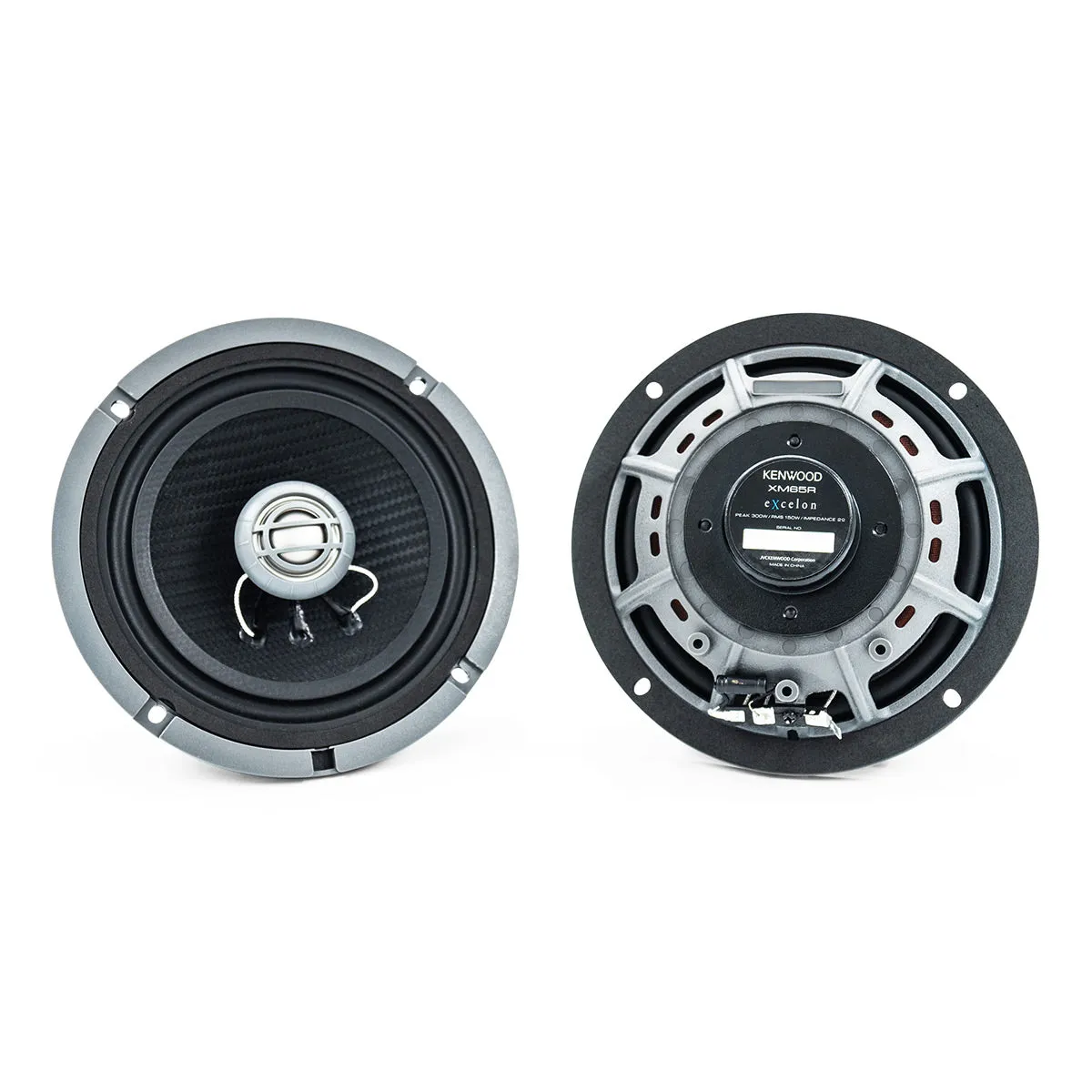 Kenwood XM65R 6.5" 2-Way Coaxial Speakers for Select 2014-Up Harley-Davidson Motorcycles