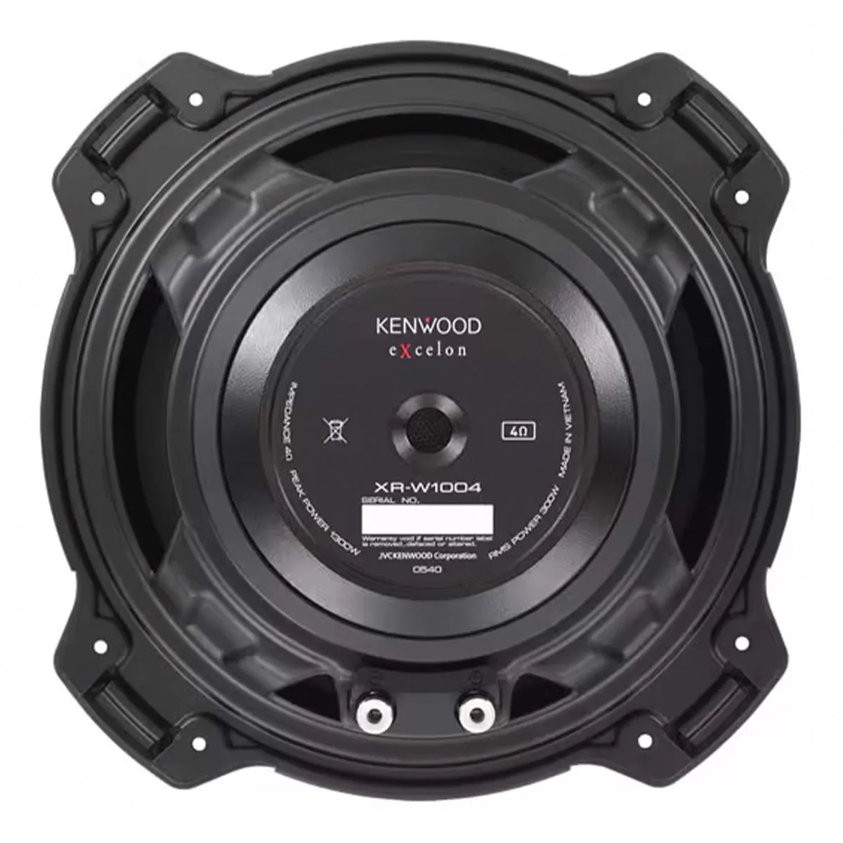 Kenwood XR-W1004 eXcelon 10" Oversized Subwoofer