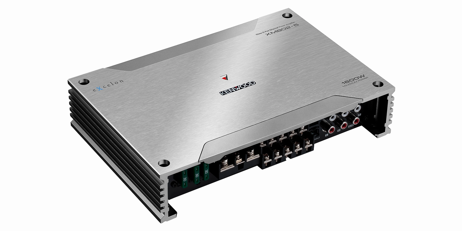Kenwood Excelon XM802-5 Class D 5-Channel Powersports/Marine Power Amplifier