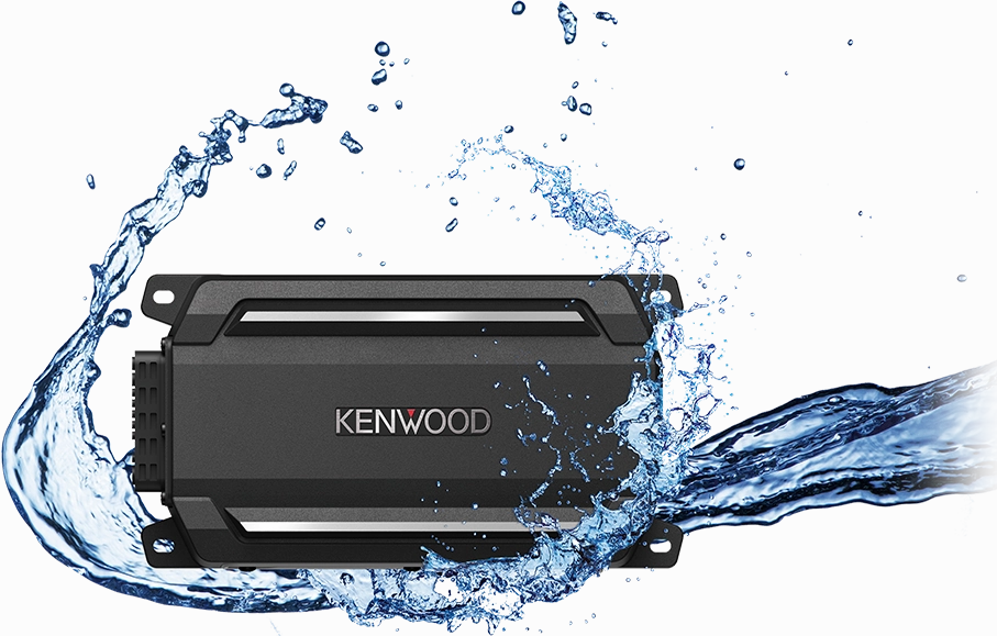 Kenwood KAC-M5014 Waterproof 4 Channel 300W Micro Power Amp