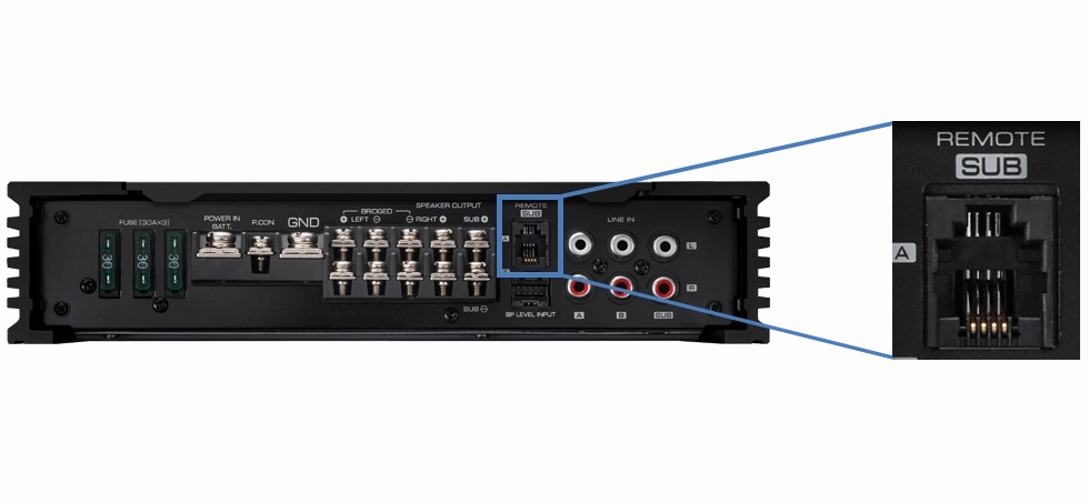 Kenwood KCA-RC01A Optional Wired Level Control for X802-1 and X502-1