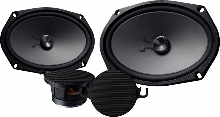 Kenwood KFC-XP6902C 6x9" 2-3/4" Component Speaker System