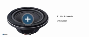 Kenwood KFC-XW800F 8" Slim Subwoofer