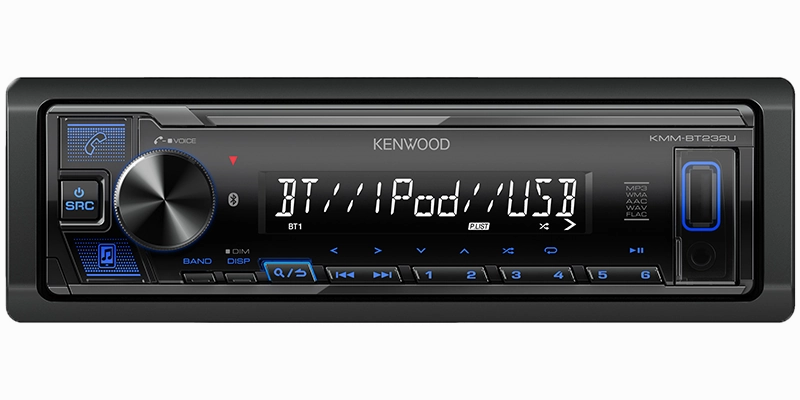 Kenwood KMM-BT232U Digital Media Receiver with Bluetooth