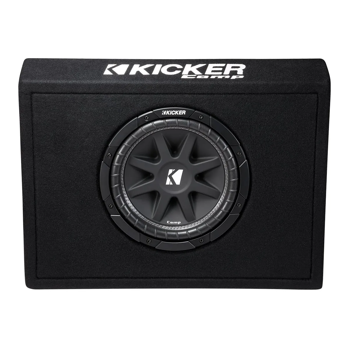 Kicker 43TC104 10" Comp 4-Ohm Loaded Enclosure