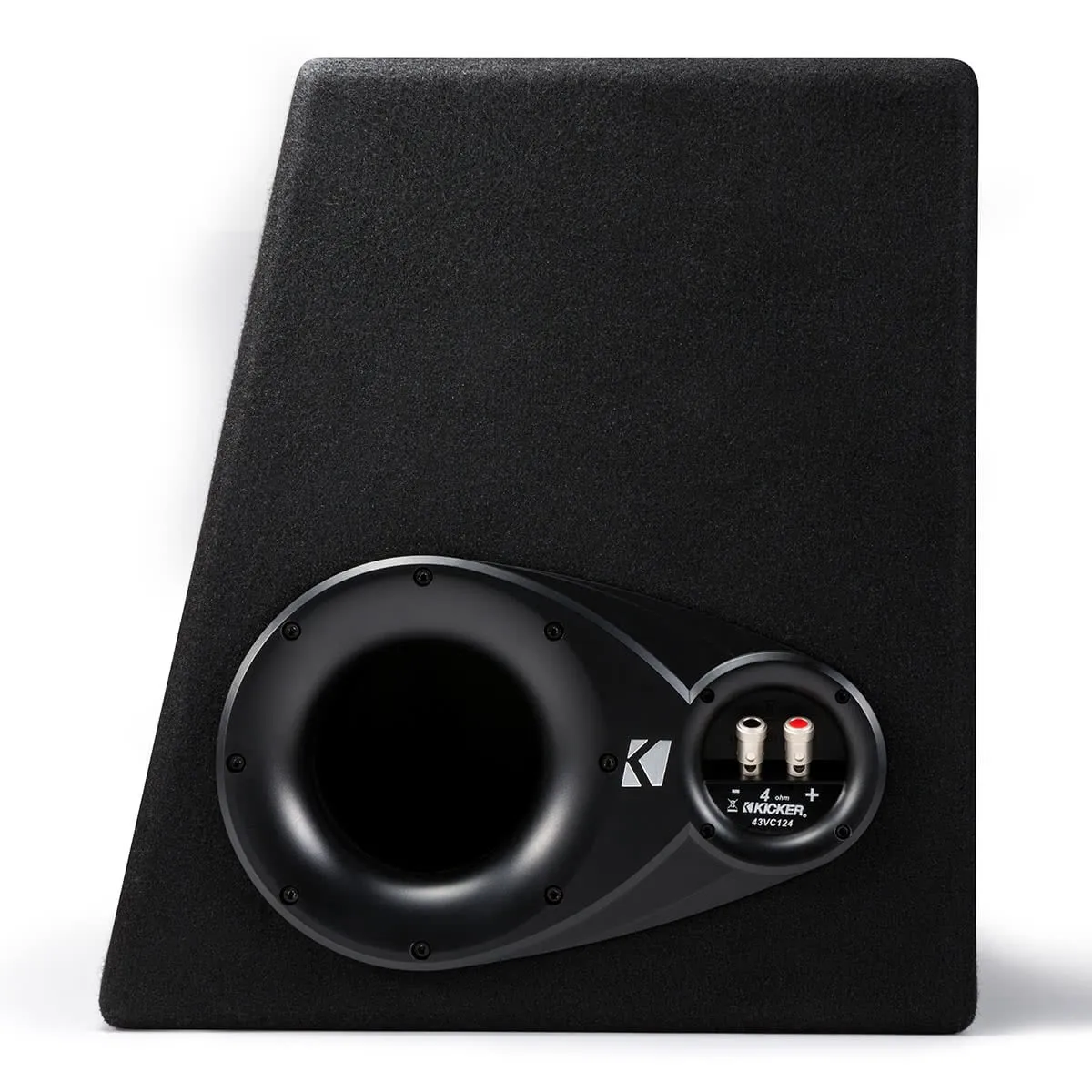 Kicker 43VC124 12" Comp 4-Ohm Subwoofer Enclosure