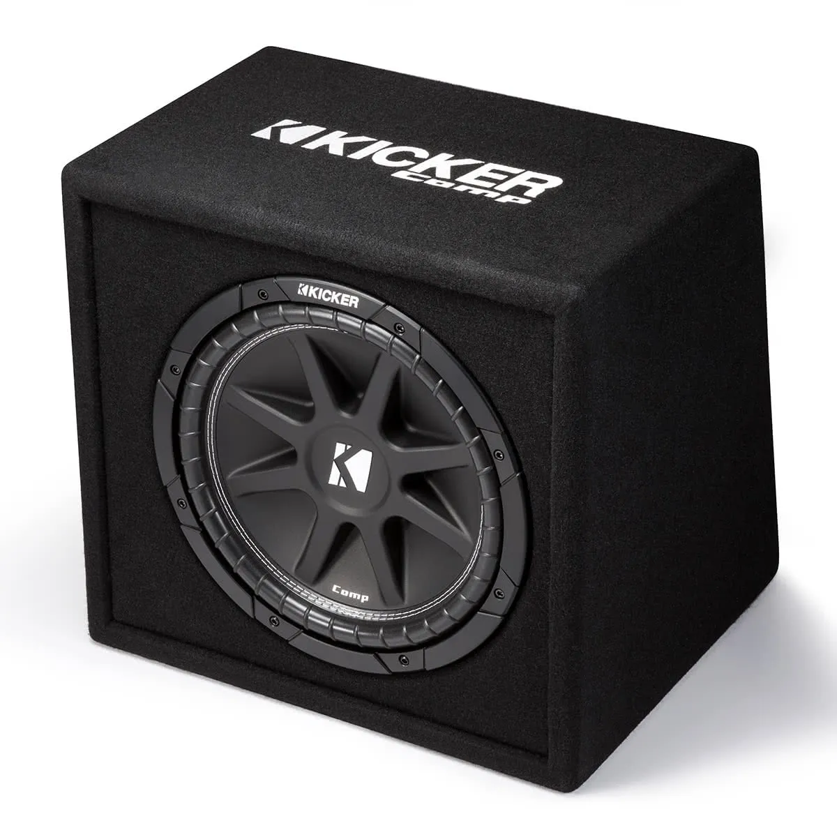 Kicker 43VC124 12" Comp 4-Ohm Subwoofer Enclosure