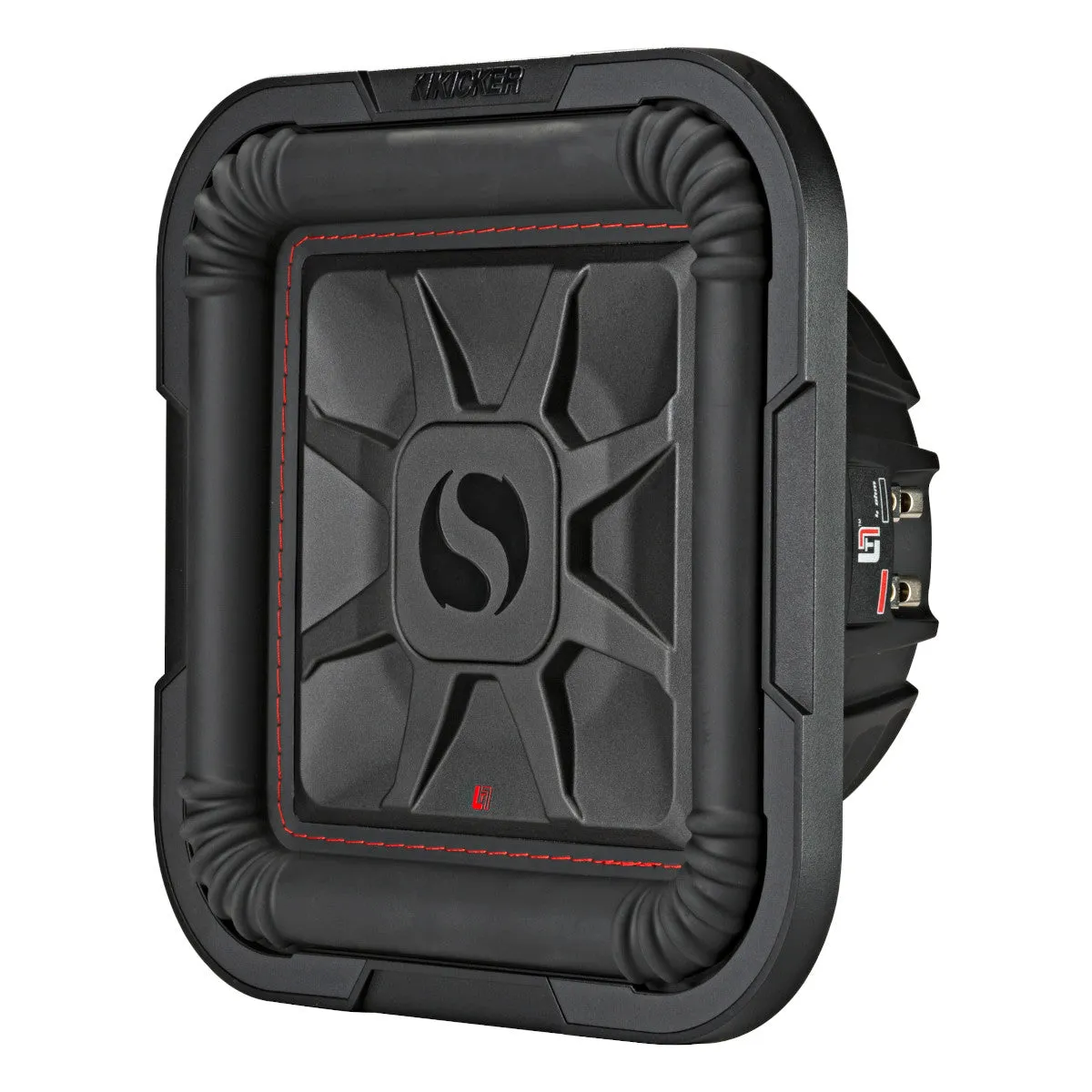 Kicker 46L7T102 10" 2-Ohm Solo-Baric L7T Shallow-Mount Subwoofer
