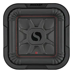 Kicker 46L7T104 10" 4-Ohm Solo-Baric L7T Shallow-Mount Subwoofer