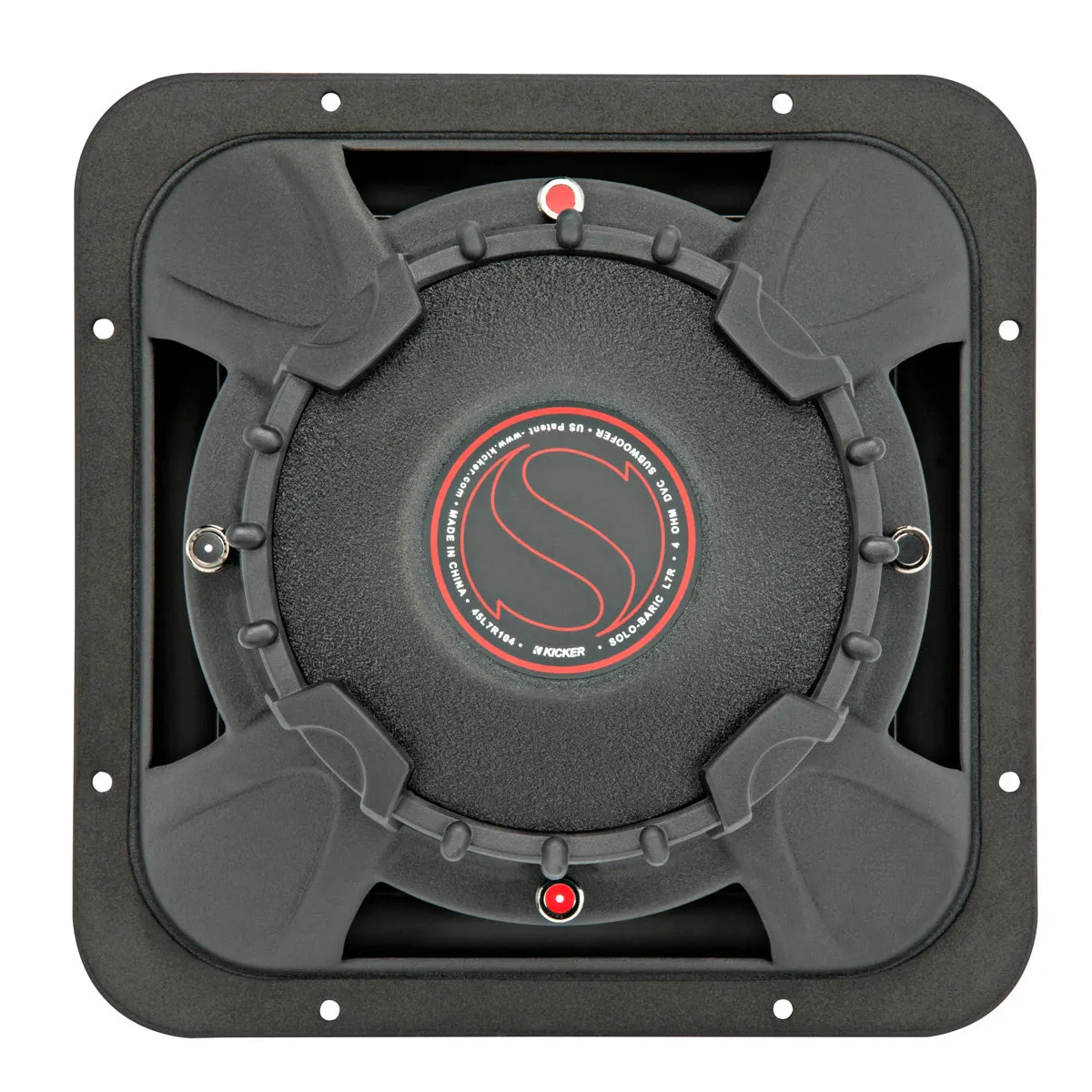Kicker 46L7T124 12" Solo-Baric L7T Shallow-Mount Dual 4-Ohm Voice Coil Subwoofer