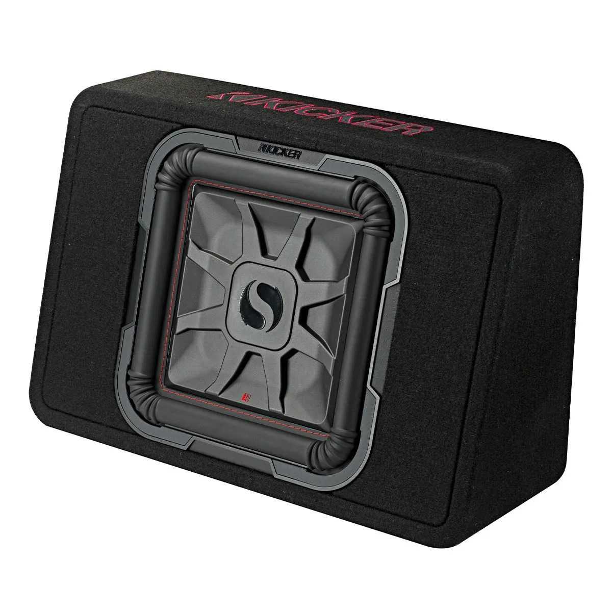 Kicker 46TL7T122 12" 2-Ohm L7T Compact Loaded Truck Enclosure