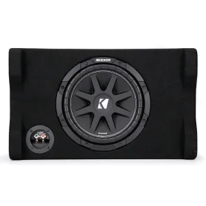 Kicker 48CDF104 Comp 10" Down-Firing Loaded Subwoofer Enclosure