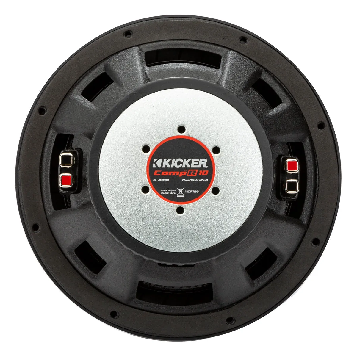 Kicker 48CWR102 CompR 10" 2-Ohm DVC Subwoofer